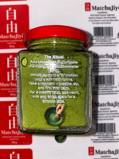 Matcha Jiyu — Ceremonial Grade Matcha (50g)