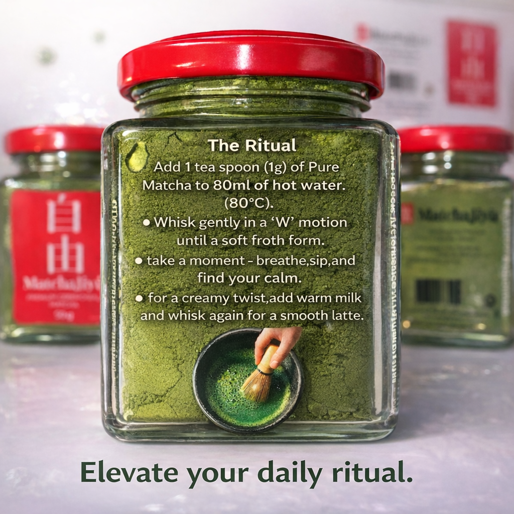 Matcha Jiyu — Ceremonial Grade Matcha (50g)